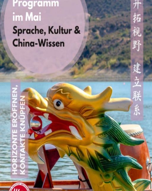 𝐍𝐢𝐡𝐚𝐨, 𝐌𝐚𝐢!💐🐦 Ein Einblick in unser Programm diesen Monat:

Mo. 04.05.2026 | 16:00 - 18:30 Uhr
Let’s Go! Offener Spieletreff | Weiqi 围棋 | „Chinesisches Schach“
@stadtbibliothek.duisburg

So. 10.05.2026
Bewerbungsschluss | Akademischer Austausch im Sommer an der Universität Wuhan
@wuhan_university @whu_admission

Mo. 11.05.2026 | 16:00 - 18:30 Uhr
Let’s Go! Offener Spieletreff | Weiqi 围棋 | „Chinesisches Schach“
@stadtbibliothek.duisburg

Mo. 11.05.2026 | 19:00 - 21:00 Uhr
Sprachcafé Café-Lingua | Campus Essen
@stwedu.international

Di. 12.05.2026 Tee-Tasting online | Anmeldeschluss für den 21.05.

Sa. 16.05.2026 | 12:00 - 18:00 Uhr
Kinderkulturfestival | Mitmachangebote rund um das chinesische Drachenbootfest • Drachenboote basteln
@duisburg_de

So. 17.05.2026 | 11:00 - 17:00 Uhr
Kinderkulturfestival | Mitmachangebote rund um das chinesische Drachenbootfest • Tuschemalerei
@duisburg_de

Mo. 18.05.2026 | 16:00 - 18:30 Uhr
Let’s Go! Offener Spieletreff | Weiqi 围棋 | „Chinesisches Schach“
@stadtbibliothek.duisburg

Do. 21.05.2026 | 17:30 - 19:30 Uhr
Tee-Tastings online | Weiße Tees – die Klassiker
Anmeldeschluss: 12.05.2026
@audi.konfuzius.institut.in @konfuziusinstitutleipzig @einwaldlux

Do. 28.05.2026
Anmeldeschluss | HSK Sprachprüfung im Juni

Do. 28.05.2026 | 18:30 - 20:00 Uhr
Vortrag Huang Yi | Silk: A Thread Connecting China and the World | auf Englisch

So. 31.05.2026
Kursstart HSK: Vierwöchiger Online-Vorbereitungskurs für HSK 1-6 und HSKK |  Zoom

Alle Infos zu den Veranstaltungen findet ihr im Kalender auf unserer Webseite (Link in Bio)!