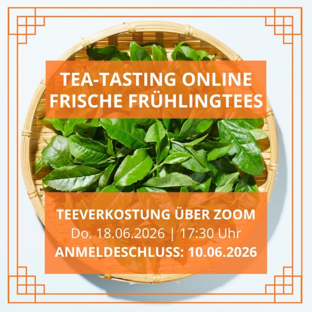 🌱 Frischer geht’s nicht! 🍵
Die neue Teeernte 2026 ist da – und wir probieren sie gemeinsam bei unserer nächsten Online-Teesession.
Gerade noch am Strauch, schon in deiner Tasse: Freu dich auf die frischesten Frühlingstees des Jahres, darunter erste Grüne Tees und ganz frische Wulongs aus 2026. Gemeinsam entdecken wir ihre spritzigen Aromen, ihre lebendige Frische und die besondere Energie des Frühlings.
Außerdem zeigen wir dir, wie sich die Tees nicht nur heiß, sondern auch als erfrischende Cold Brews genießen lassen – perfekt für die warme Jahreszeit.
📅 18. Juni 2026
⏰ 17:30–19:30 Uhr
💻 Online
💶 20–32 €
⏳ Anmeldeschluss: 10.06.2026
Nach deiner Anmeldung erhältst du die Teeproben bequem nach Hause geschickt. Alles, was du dann noch brauchst, ist heißes Wasser und Lust auf eine genussvolle Entdeckungsreise.
Sichere dir jetzt deinen Platz und verkoste mit uns die frischesten Tees des Jahres! 🌿
🔗 Alle Infos & Anmeldung: Link in Bio
🤝 @konfuziusinstitutleipzig @audi.konfuzius.institut.in @konfuzius_institut_ruhr
#teetasting #onlineteesession #frühlingstee #grünertee #wulong