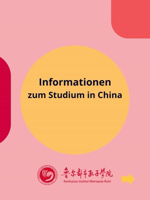 𝐃𝐞𝐢𝐧 𝐖𝐞𝐠 𝐧𝐚𝐜𝐡 𝐂𝐡𝐢𝐧𝐚 𝐛𝐞𝐠𝐢𝐧𝐧𝐭 𝐡𝐢𝐞𝐫!🐉
Du träumst davon, in China zu studieren, neue Perspektiven zu entdecken und internationale Erfahrungen zu sammeln? Dann ist unsere Online-Infoveranstaltung genau das Richtige für dich! 🌏
Sechs renommierte chinesische Universitäten stellen live zugeschaltet ihre Studienmöglichkeiten für Interessierte aus Deutschland vor.
Im Anschluss laden wir dich herzlich zum persönlichen Austausch und Networking bei Bubble Tea, Getränken und Fingerfood ein. 🧋
Wir bitten um Anmeldung.
𝐋𝐢𝐯𝐞-𝐕𝐢𝐞𝐰𝐢𝐧𝐠:
𝐈𝐧𝐟𝐨𝐫𝐦𝐚𝐭𝐢𝐨𝐧𝐞𝐧 𝐳𝐮𝐦 𝐒𝐭𝐮𝐝𝐢𝐮𝐦 𝐢𝐧 𝐂𝐡𝐢𝐧𝐚
📅 Sa. 31. Oktober 2026
🕖 9:00 - 13:30 Uhr
📍 Konfuzius-Institut Duisburg / Neudorf
👉 Komm vorbei und entdecke deine Möglichkeiten für ein Studium in China!
Weitere Informationen findet ihr über den Link ‚Highlights‘ in unserer Bio und auf
www.konfuzius-institut-ruhr.de
#studiereninchina #china #konfuziusinstitut #studiumimausland #chinaerleben